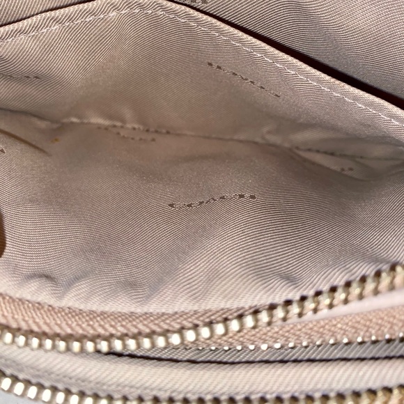 Coach Sadie Tan Crossbody Pebbled Leather Bag - Picture 4 of 9